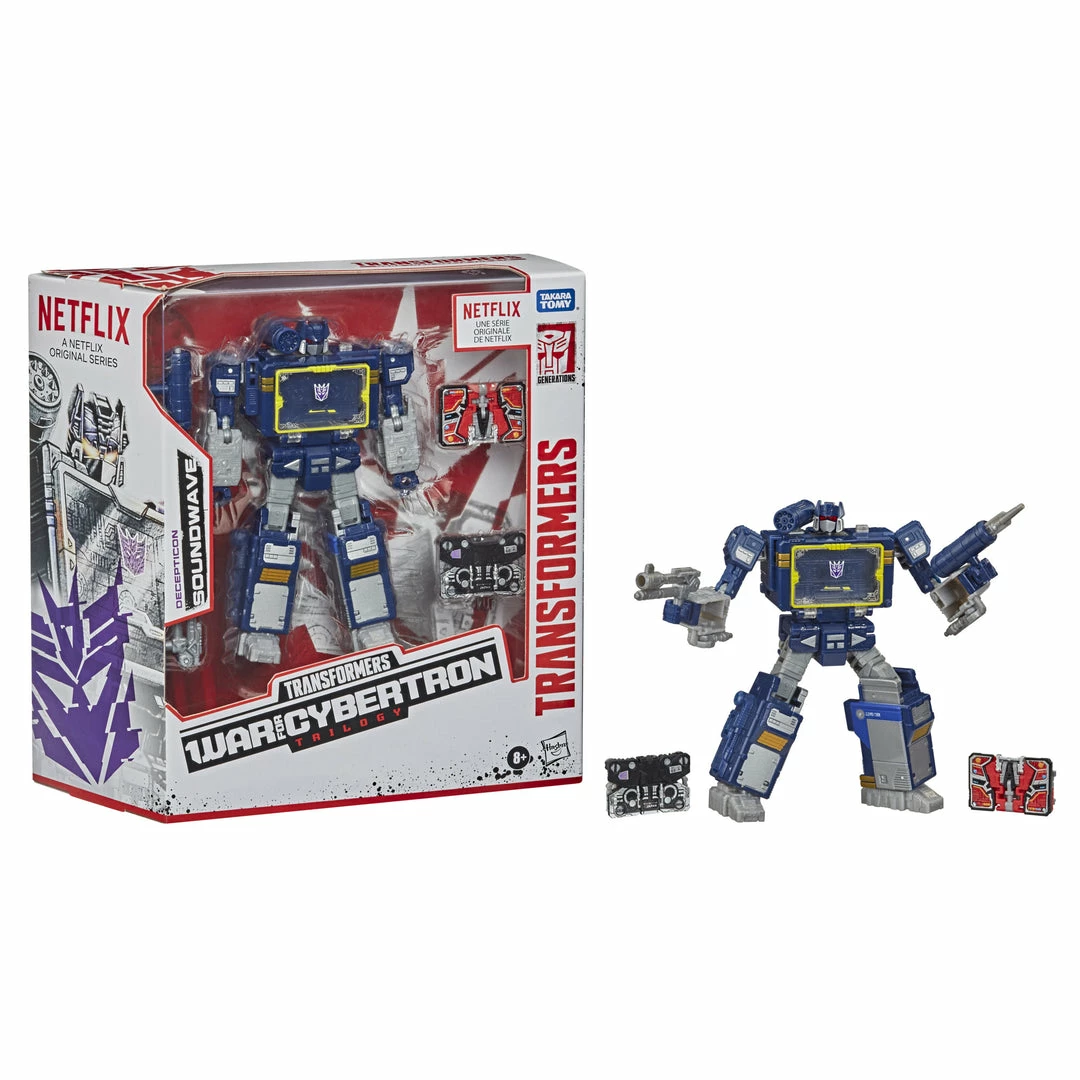 Transformers War For Cybertron Series-Inspired Soundwave Battle 3-Pack