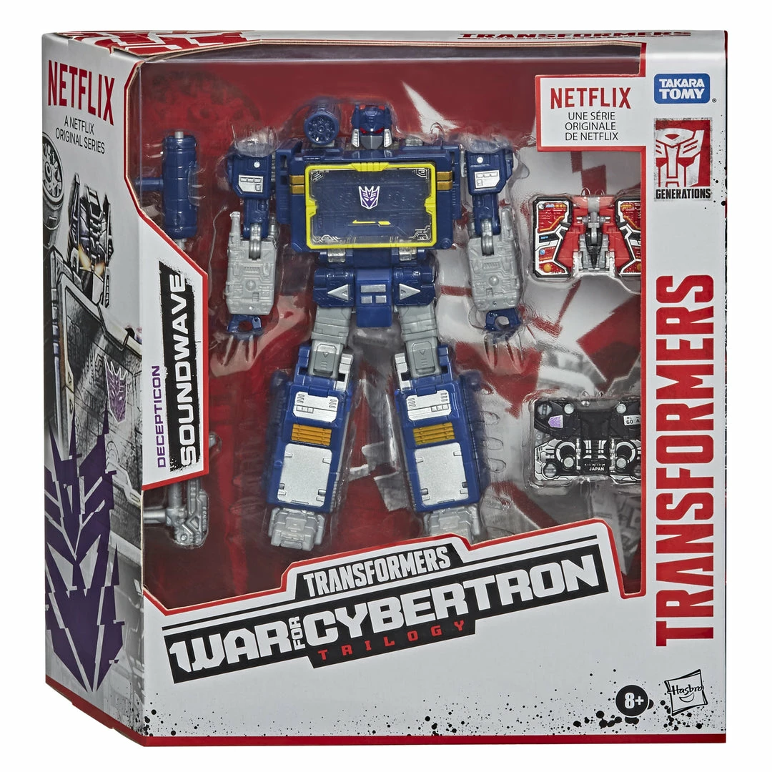 Transformers War For Cybertron Series-Inspired Soundwave Battle 3-Pack