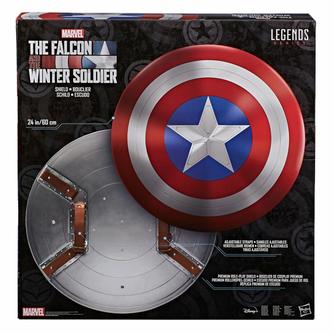 Marvel Legends Falcon And Winter Soldier Captain America Role Play Shield