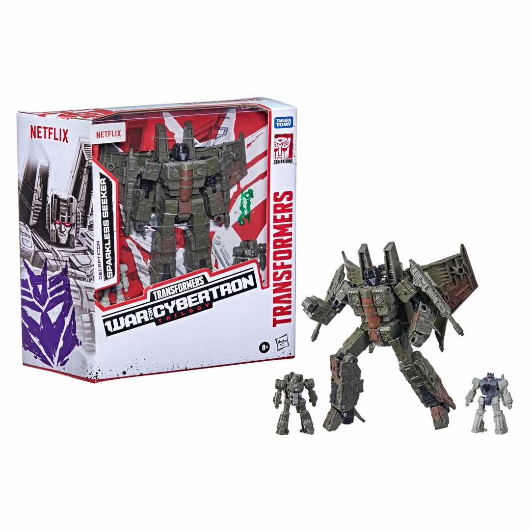 Transformers War For Cybertron Series-Inspired Sparkless Seeker Battle 3-Pack Partner Exclusives