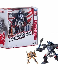 Transformers War For Cybertron Series-Inspired Optimus Primal And Rattrap