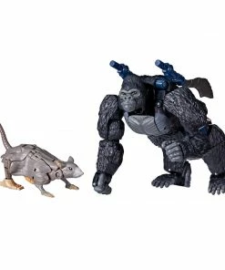 Transformers War For Cybertron Series-Inspired Optimus Primal And Rattrap