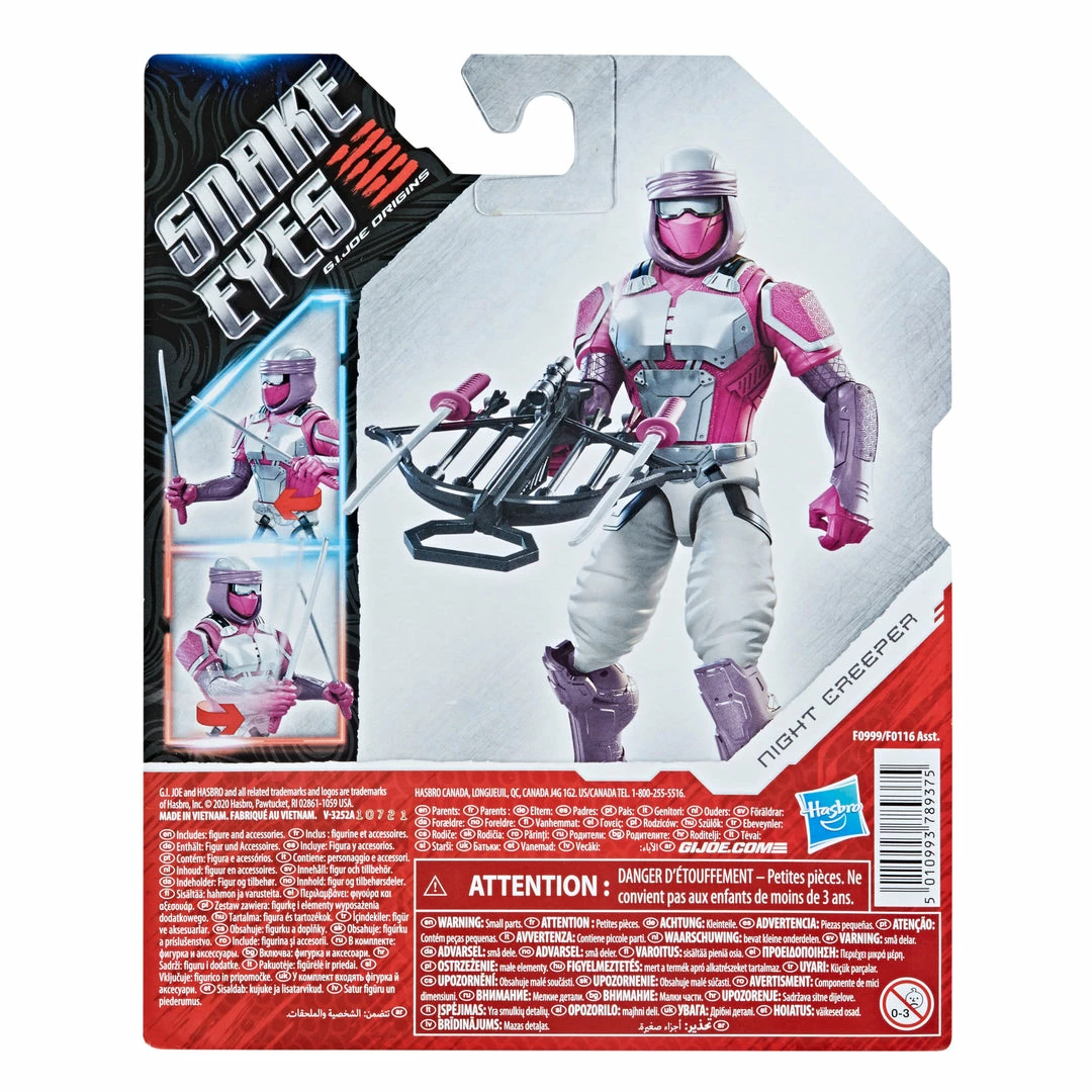 GI Joe Snake Eyes: G.I. Joe Origins Night Creeper Back In Stock