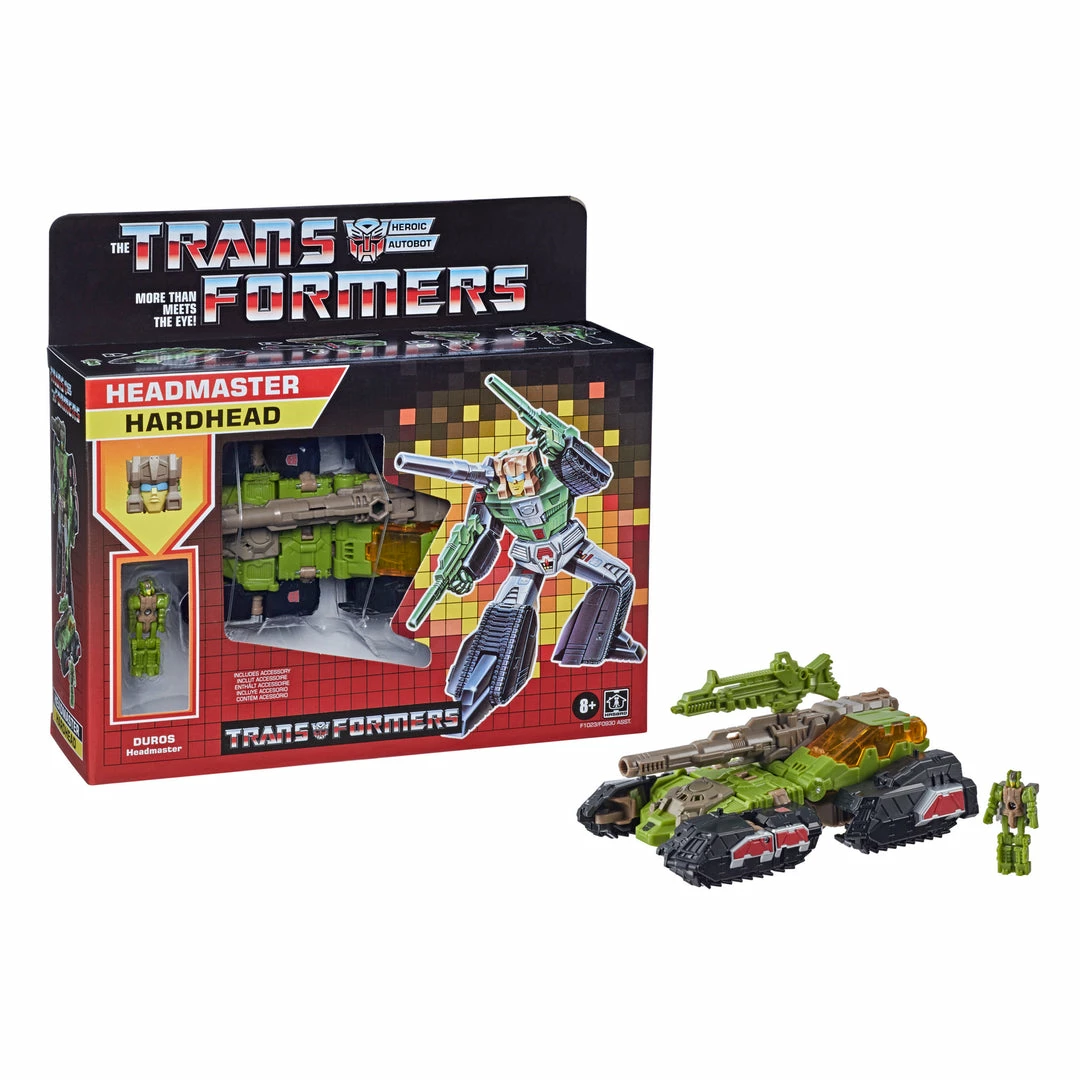 Partner Exclusives Transformers Generations Retro Headmaster Hardhead