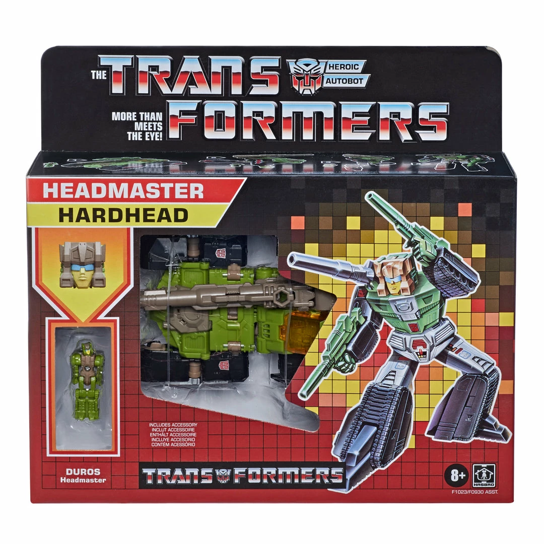 Partner Exclusives Transformers Generations Retro Headmaster Hardhead