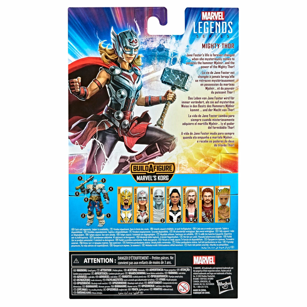 Marvel Legends Series Thor: Love And Thunder Mighty Thor New