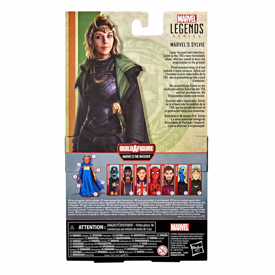 Back In Stock Marvel Legends Series Marvel’s Sylvie