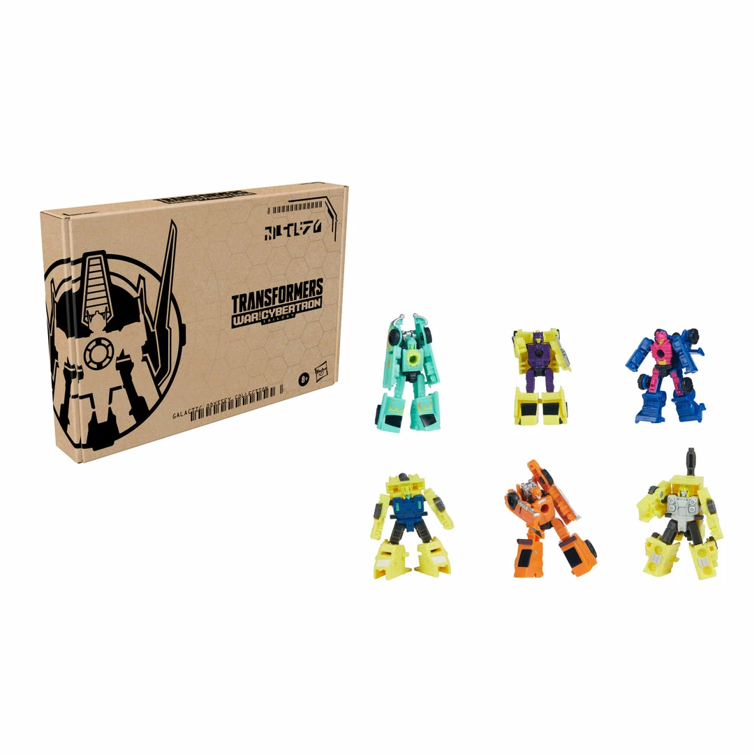 Partner Exclusives Transformers Generations War For Cybertron Galactic Odyssey Collection Micron Micromasters 6-Pack