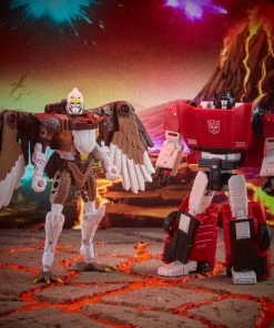 Transformers Generations War For Cybertron: Kingdom Battle Across Time Collection Deluxe WFC-K42 Sideswipe & Maximal Skywarp Partner Exclusives