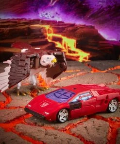 Transformers Generations War For Cybertron: Kingdom Battle Across Time Collection Deluxe WFC-K42 Sideswipe & Maximal Skywarp Partner Exclusives