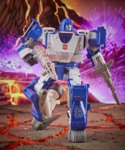 Partner Exclusives Transformers Generations War For Cybertron: Kingdom Battle Across Time Collection Deluxe WFC-K40 Autobot Mirage & Maximal Grimlock