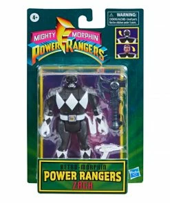 Power Rangers Retro-Morphin Black Ranger Zack Partner Exclusives