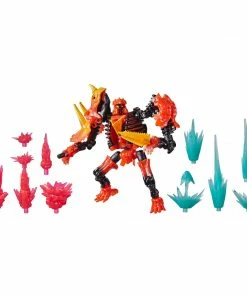 Back In Stock Transformers Generations War For Cybertron Deluxe WFC-K39 Tricranius Beast Power Fire Blasts Collection Pack