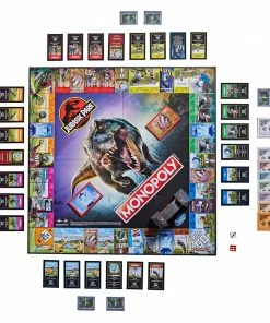 Hasbro Gaming Monopoly: Jurassic Park Edition Other Brands