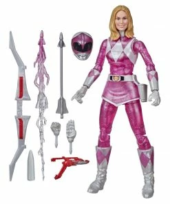 Power Rangers Lightning Collection Mighty Morphin Metallic Armor Pink Ranger Figure (Hasbro Pulse Exclusive)
