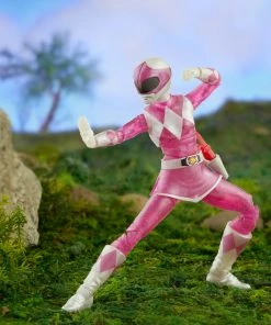 Power Rangers Lightning Collection Mighty Morphin Metallic Armor Pink Ranger Figure (Hasbro Pulse Exclusive)
