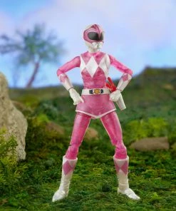 Power Rangers Lightning Collection Mighty Morphin Metallic Armor Pink Ranger Figure (Hasbro Pulse Exclusive)