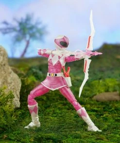Power Rangers Lightning Collection Mighty Morphin Metallic Armor Pink Ranger Figure (Hasbro Pulse Exclusive)
