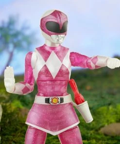 Power Rangers Lightning Collection Mighty Morphin Metallic Armor Pink Ranger Figure (Hasbro Pulse Exclusive)