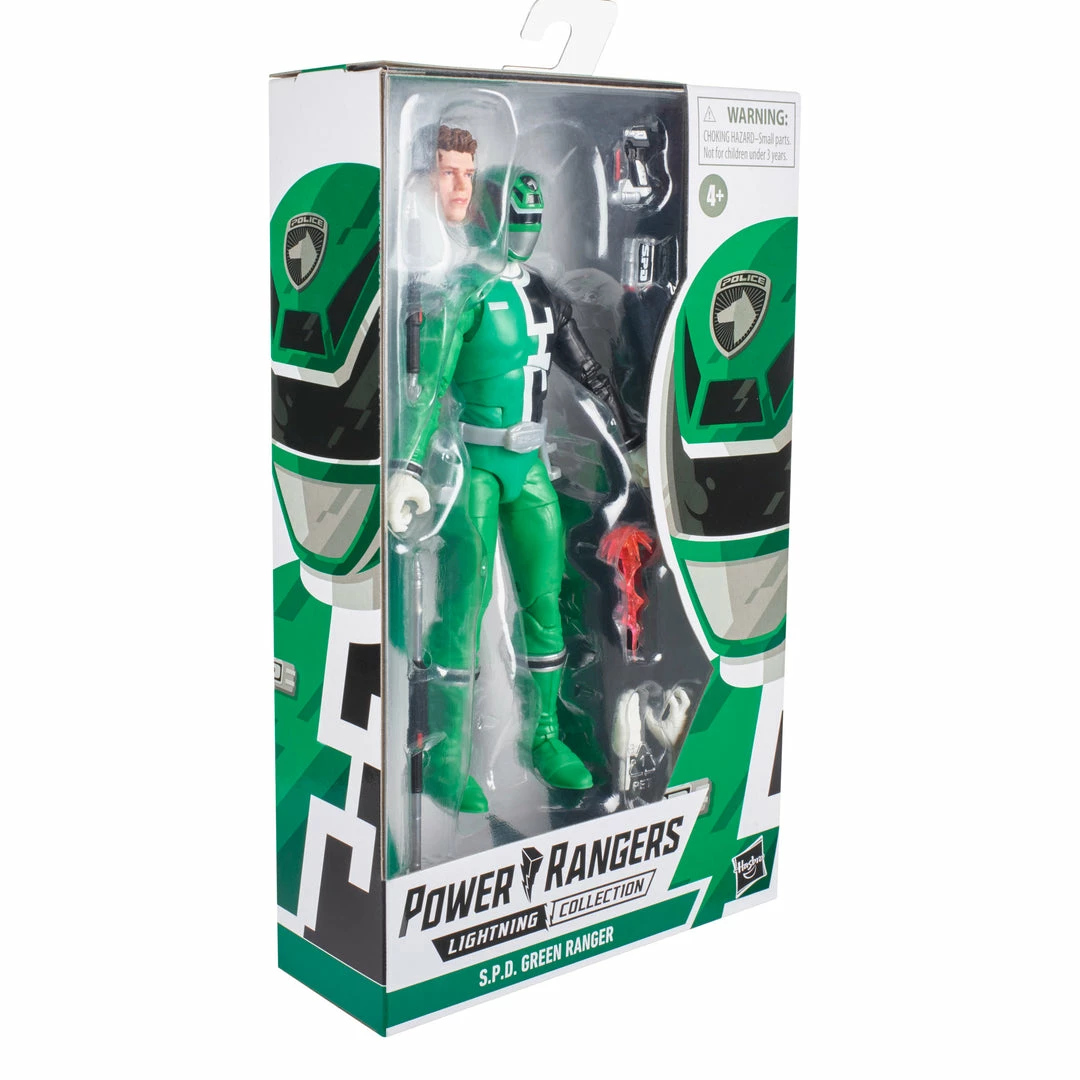 Power Rangers Lightning Collection S.P.D. Green Ranger Figure