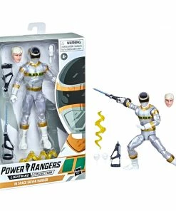 Power Rangers Lightning Collection In Space Silver Ranger Figure Partner Exclusives