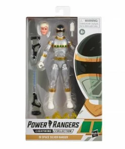 Power Rangers Lightning Collection In Space Silver Ranger Figure Partner Exclusives