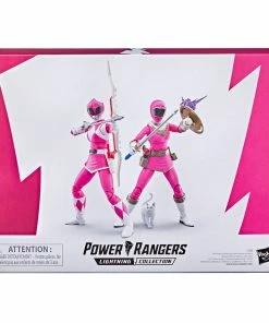 Power Rangers Lightning Collection Mighty Morphin Pink Ranger And Zeo Pink Ranger