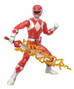 Power Rangers Lightning Collection Mighty Morphin Metallic Red Ranger (Hasbro Pulse Exclusive)