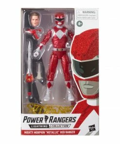 Power Rangers Lightning Collection Mighty Morphin Metallic Red Ranger (Hasbro Pulse Exclusive)
