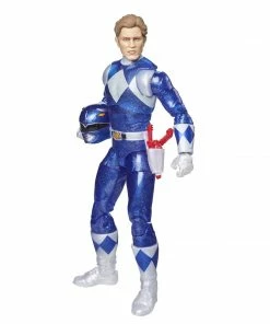 Power Rangers Lightning Collection Mighty Morphin Metallic Blue Ranger (Hasbro Pulse Exclusive)