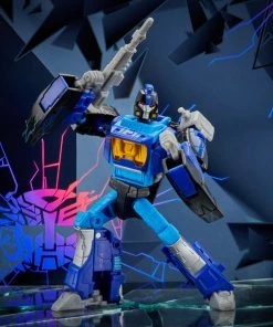 Transformers Generations Shattered Glass Collection Blurr & IDWâs Shattered GlassâBlurr (Exclusive Hasbro Pulse UV Foil Variant Cover)