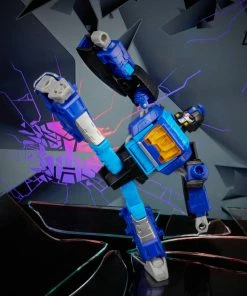 Transformers Generations Shattered Glass Collection Blurr & IDWâs Shattered GlassâBlurr (Exclusive Hasbro Pulse UV Foil Variant Cover)