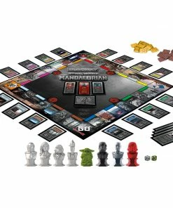 Hasbro Pulse Exclusives Monopoly: Star Wars The Mandalorian Edition Game With Figure