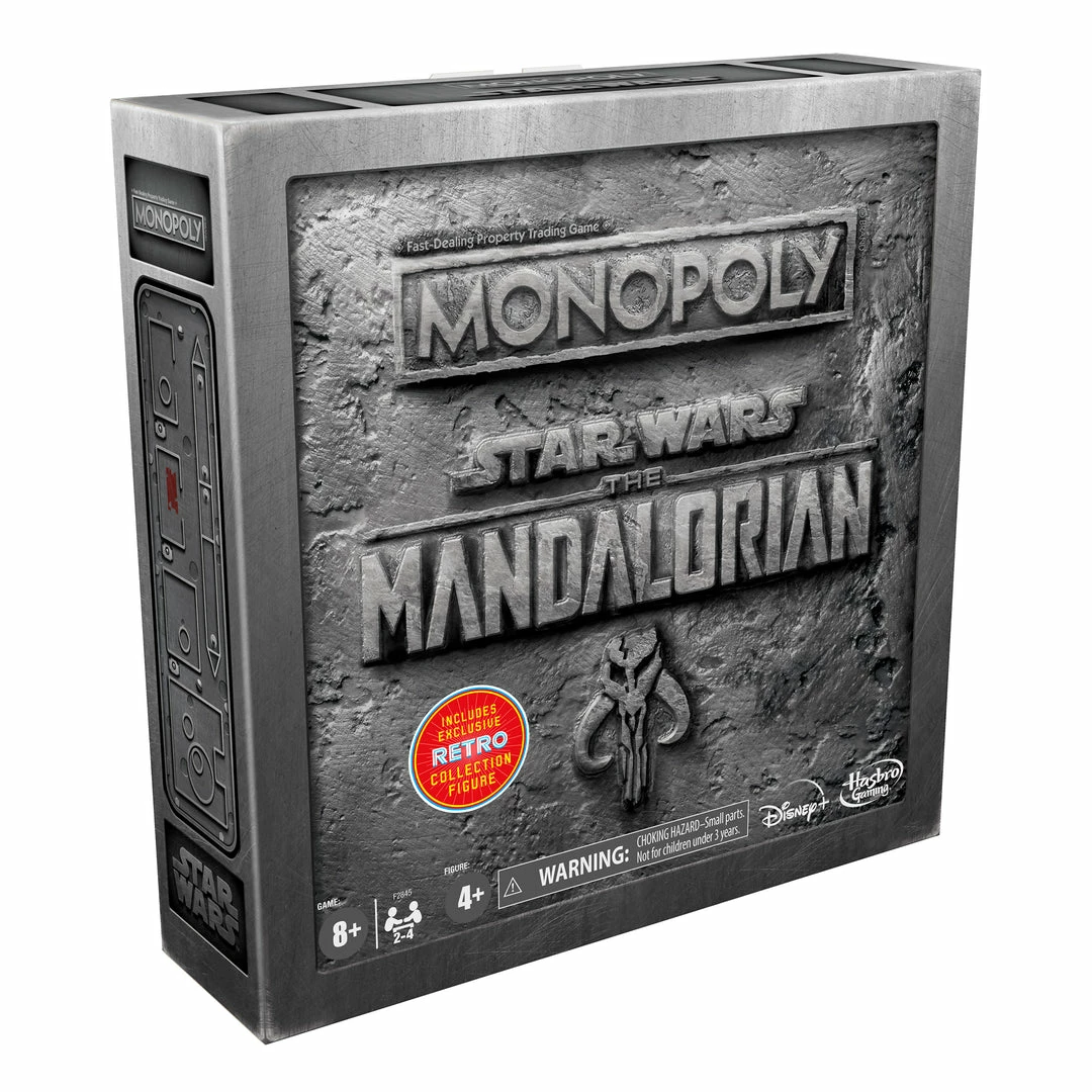 Hasbro Pulse Exclusives Monopoly: Star Wars The Mandalorian Edition Game With Figure