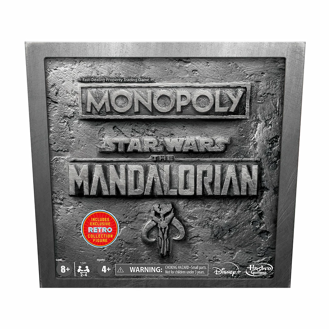 Hasbro Pulse Exclusives Monopoly: Star Wars The Mandalorian Edition Game With Figure