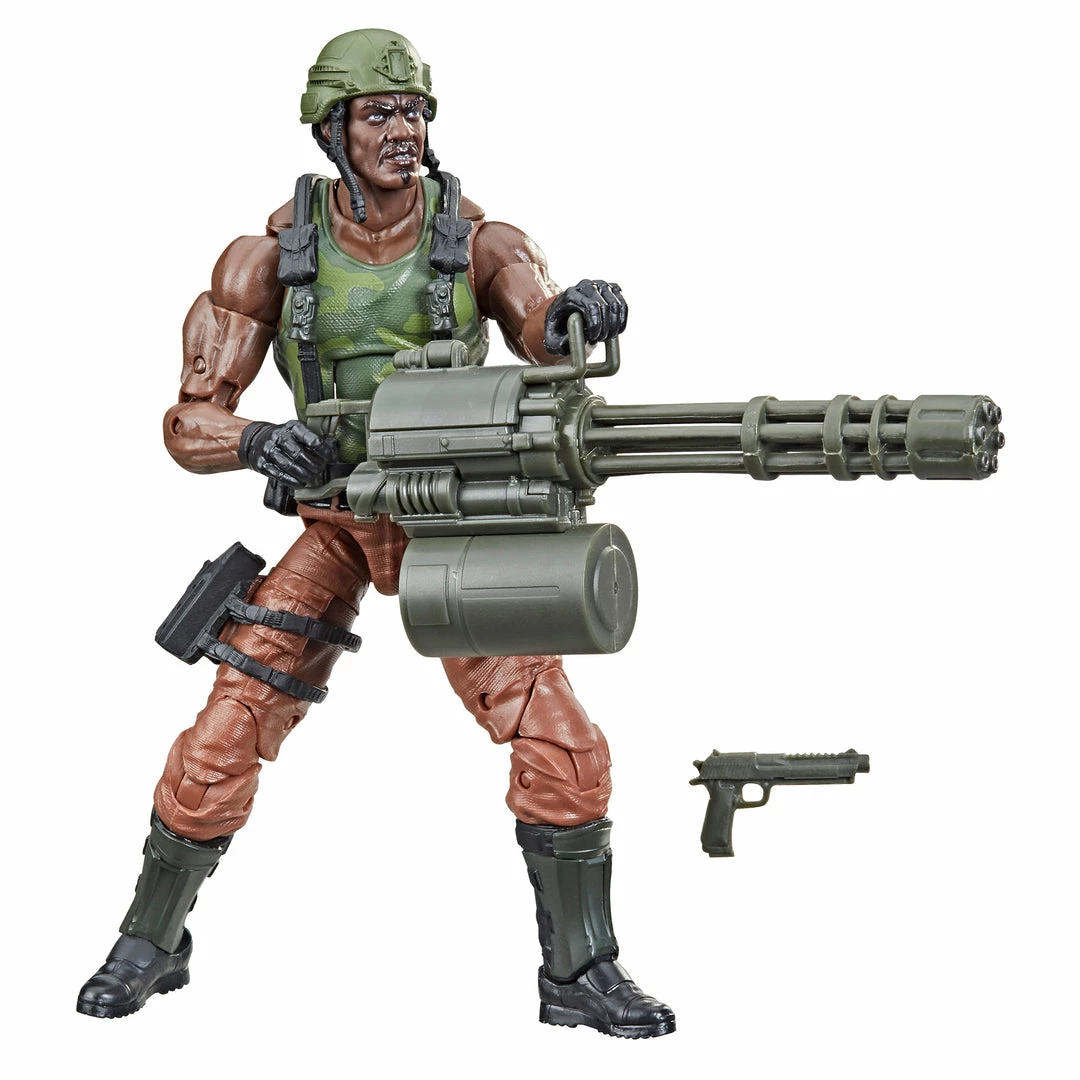 GI Joe G.I. Joe Classified Series Heavy Artillery Roadblock Action Figure
