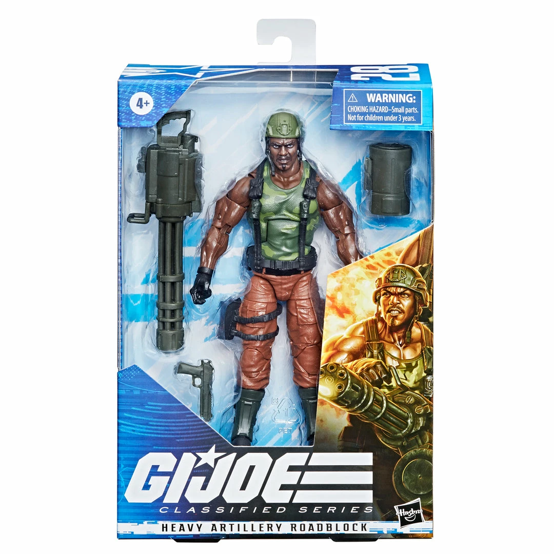 GI Joe G.I. Joe Classified Series Heavy Artillery Roadblock Action Figure