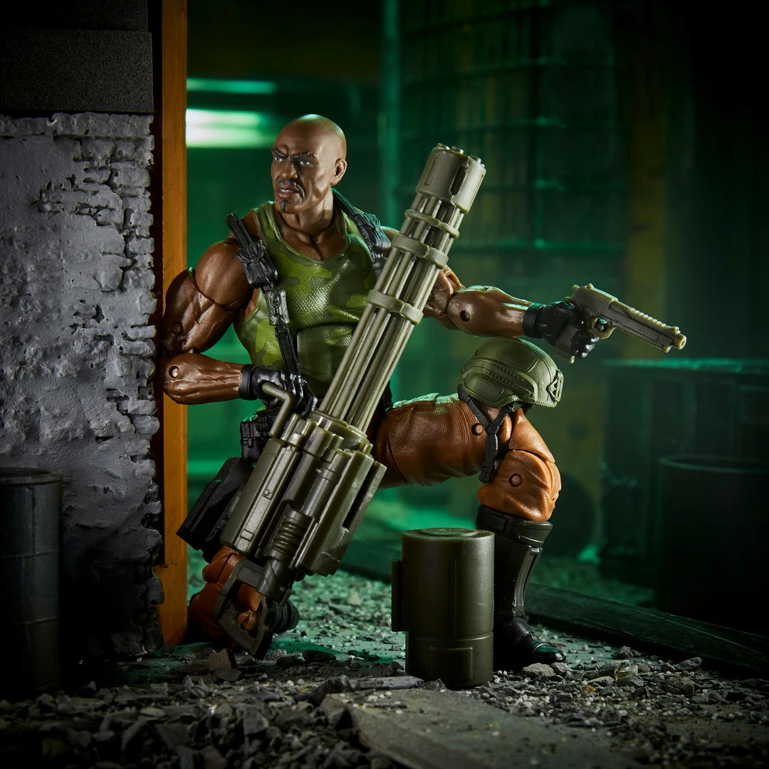GI Joe G.I. Joe Classified Series Heavy Artillery Roadblock Action Figure