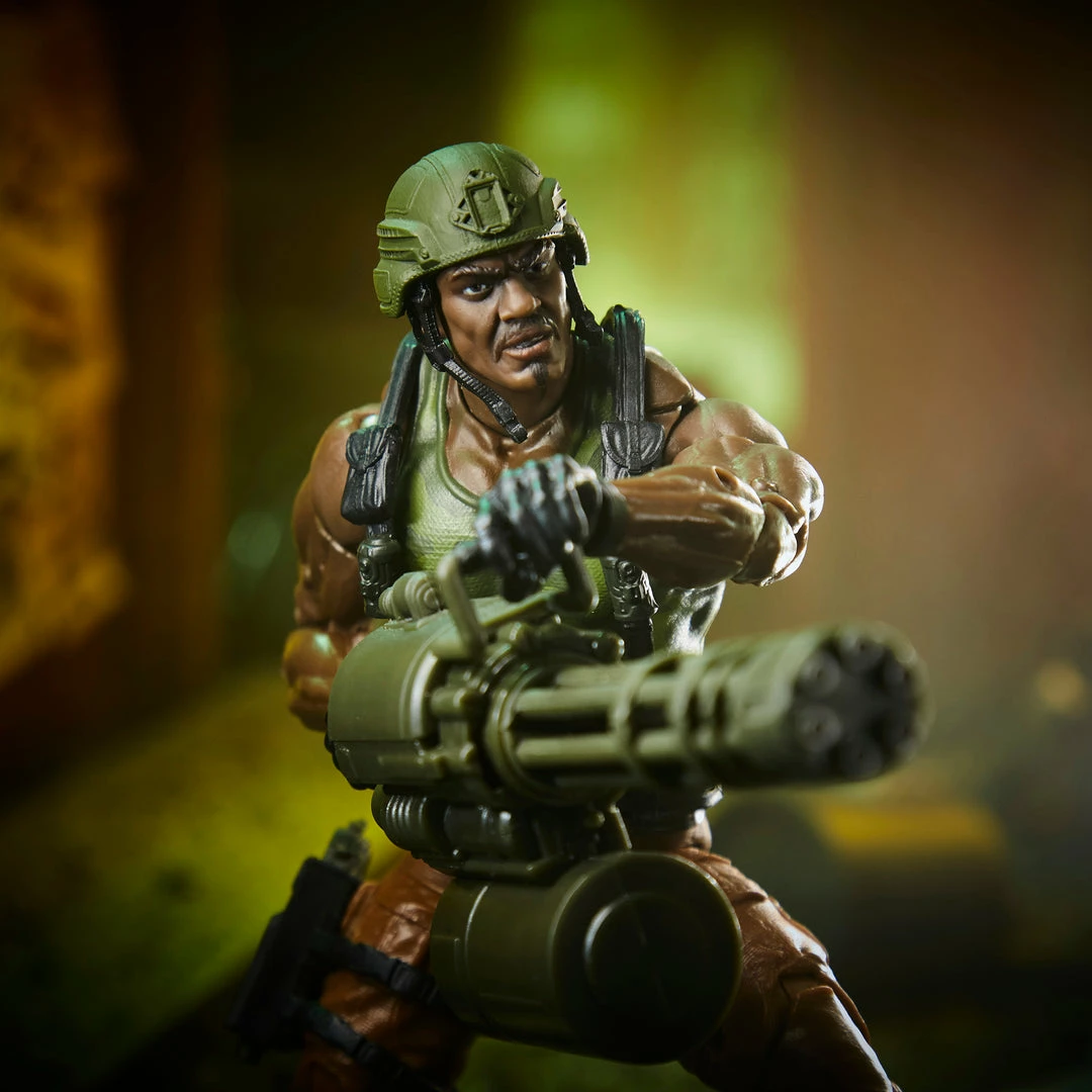 GI Joe G.I. Joe Classified Series Heavy Artillery Roadblock Action Figure