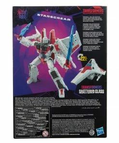 Transformers Generations Shattered Glass Collection Starscream & IDW’s Shattered Glass— Starscream (Exclusive Hasbro Pulse Variant Cover) Hasbro Pulse Exclusives