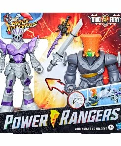 Power Rangers Dino Fury Battle Attackers Void Knight Vs. Snageye