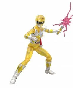 Hasbro Pulse Exclusives Power Rangers Lightning Collection Mighty Morphin Metallic Yellow Ranger (Hasbro Pulse Exclusive)