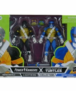Power Rangers X Teenage Mutant Ninja Turtles Lightning Collection Morphed Donatello And Morphed Leonardo