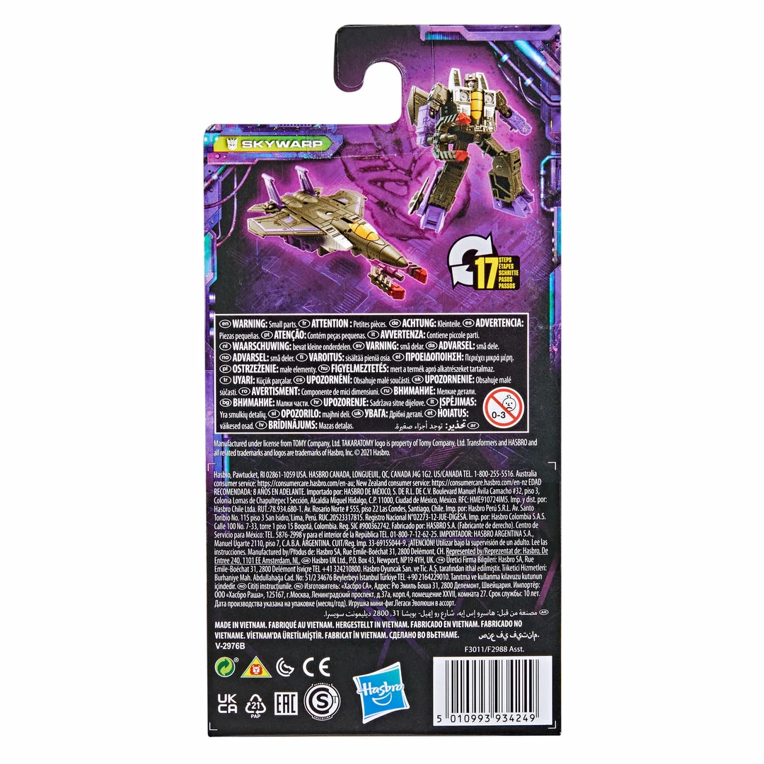 Transformers Generations Legacy Core Skywarp New