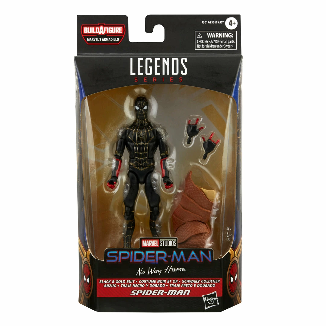 Marvel Legends Series Black & Gold Suit Spider-Man
