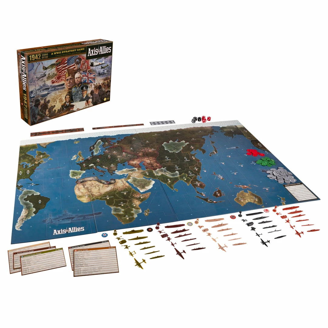 Avalon Hill Axis & Allies 1942 Second Edition Back In Stock