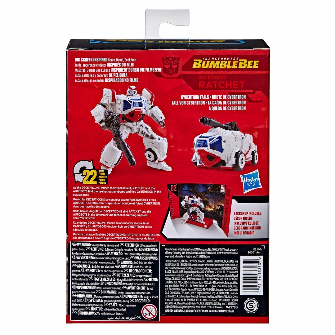 Transformers Studio Series 82 Deluxe Transformers: Autobot Ratchet