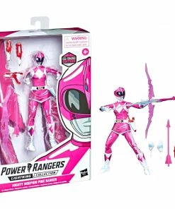 Partner Exclusives Power Rangers Lightning Collection Cel-Shaded Mighty Morphin Pink Ranger