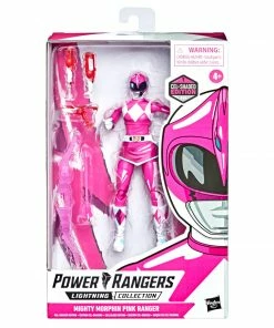 Partner Exclusives Power Rangers Lightning Collection Cel-Shaded Mighty Morphin Pink Ranger