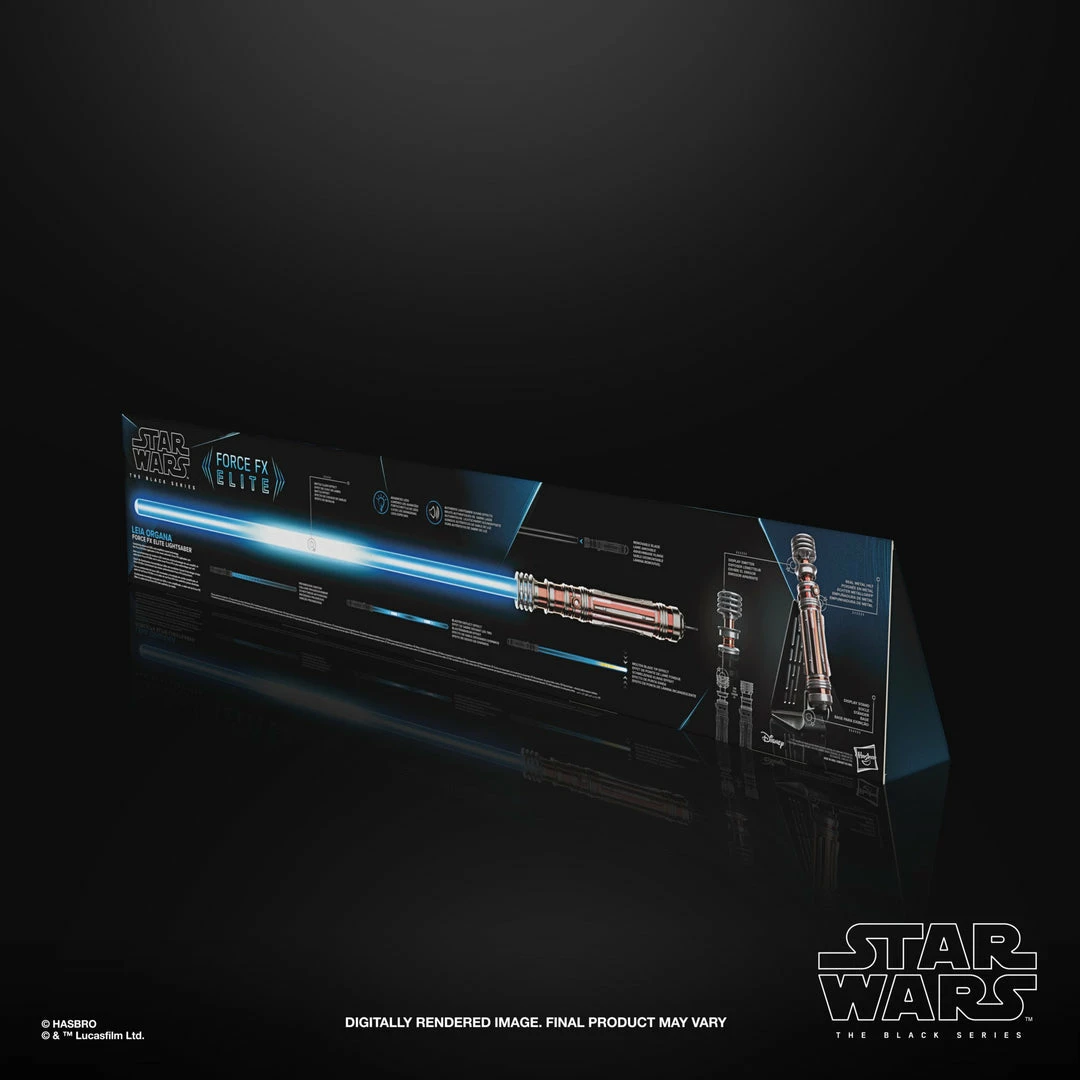 New Star Wars The Black Series Leia Organa Force FX Elite Lightsaber